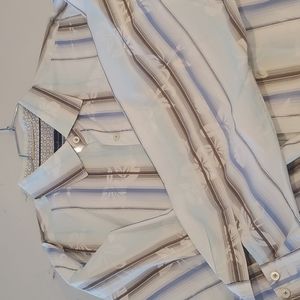 Tommy Bahama cotton/silk LS shirt